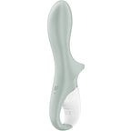 SATISFYER - AIR PUMP BOOTY 3 INFLATABLE ANAL VIBRATOR GREYGREEN - Amore24