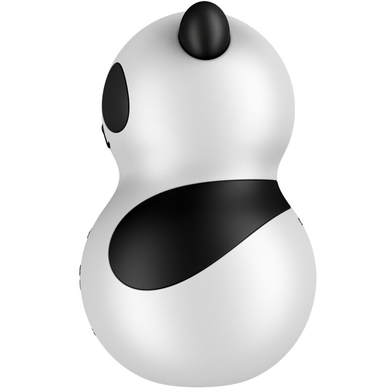 SATISFYER - POCKET PANDA STIMULATOR & VIBRATOR BLACK AND WHITE - Amore24