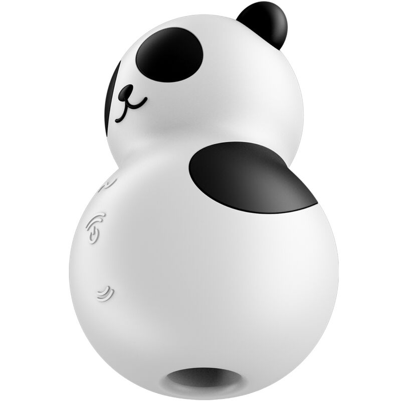 SATISFYER - POCKET PANDA STIMULATOR & VIBRATOR BLACK AND WHITE - Amore24