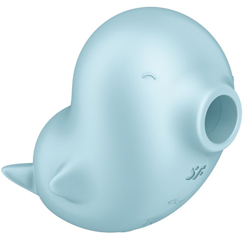 SATISFYER - SASSY SEAL STIMULATOR & VIBRATOR BLUE - Amore24