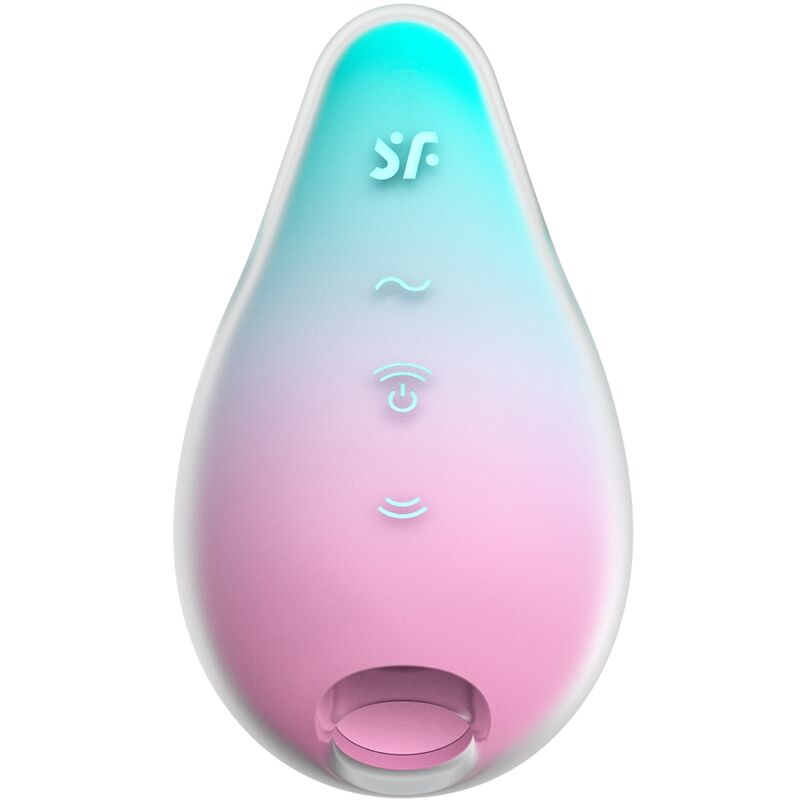 SATISFYER - MERMAID VIBES STIMULATOR & VIBRATOR MINT AND PINK - Amore24