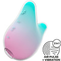 SATISFYER - MERMAID VIBES STIMULATOR & VIBRATOR MINT AND PINK - Amore24
