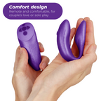 WE-VIBE - CHORUS VIBRATOR FOR COUPLES WITH LILAC SQUEEZE CONTROL - Amore24