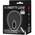 PRETTY LOVE - TRAP VIBRATOR RING BLACK - Amore24