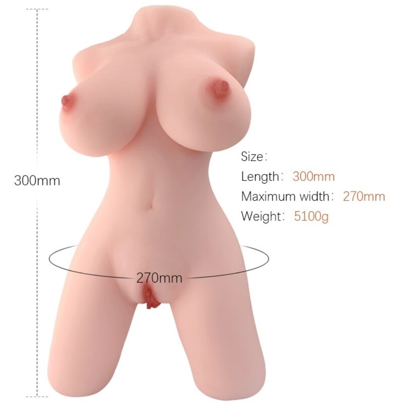 ARMONY - REALISTIC FEMALE TORSO MODEL 5 - Amore24