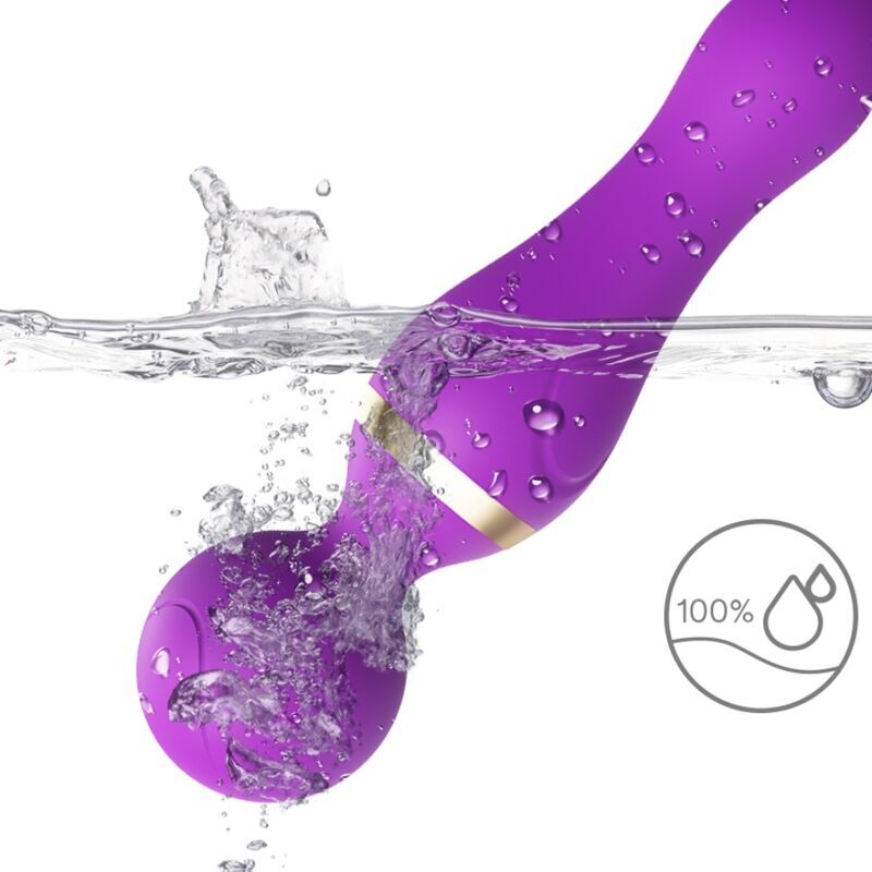 ARMONY - FREEZA MASSAGER & VIBRATOR SUPER FLEXIBLE HEAD PURPLE - Amore24