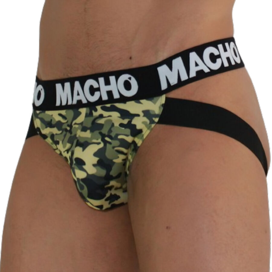 MACHO - MX28MV JOCK MILITARY GREEN S - Amore24