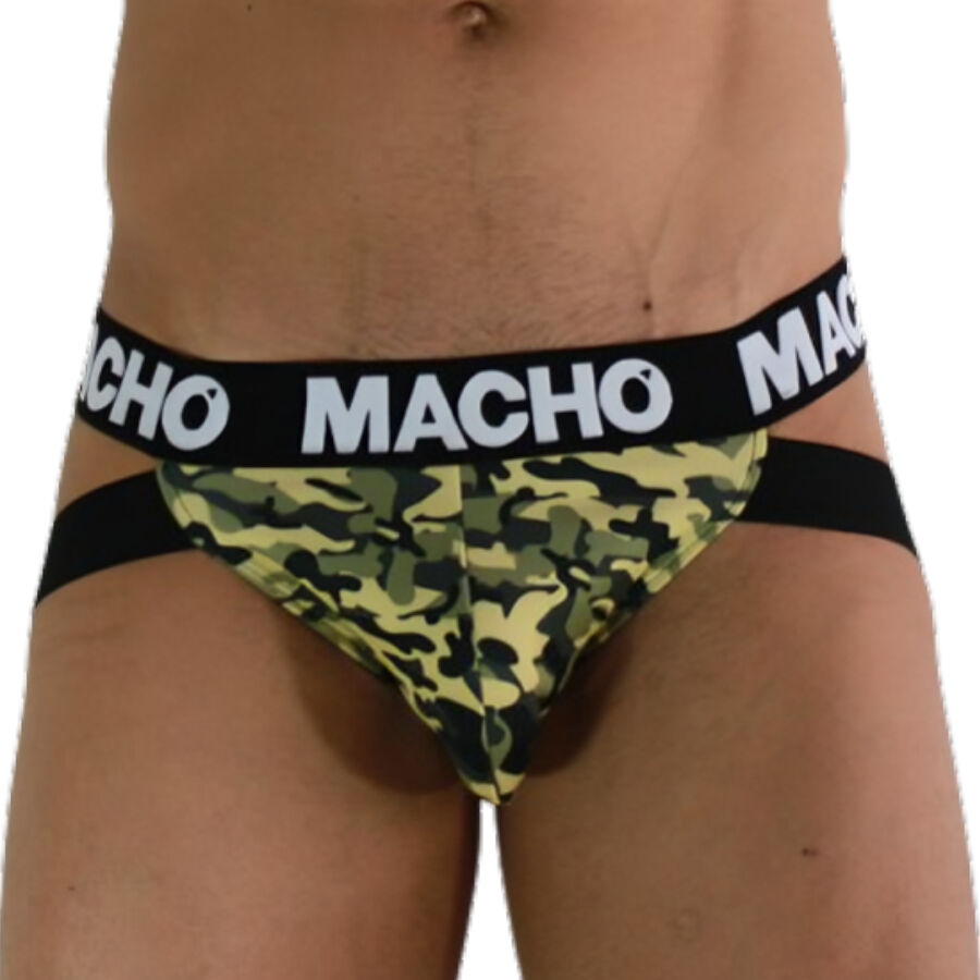 MACHO - MX28MV JOCK MILITARY GREEN S - Amore24