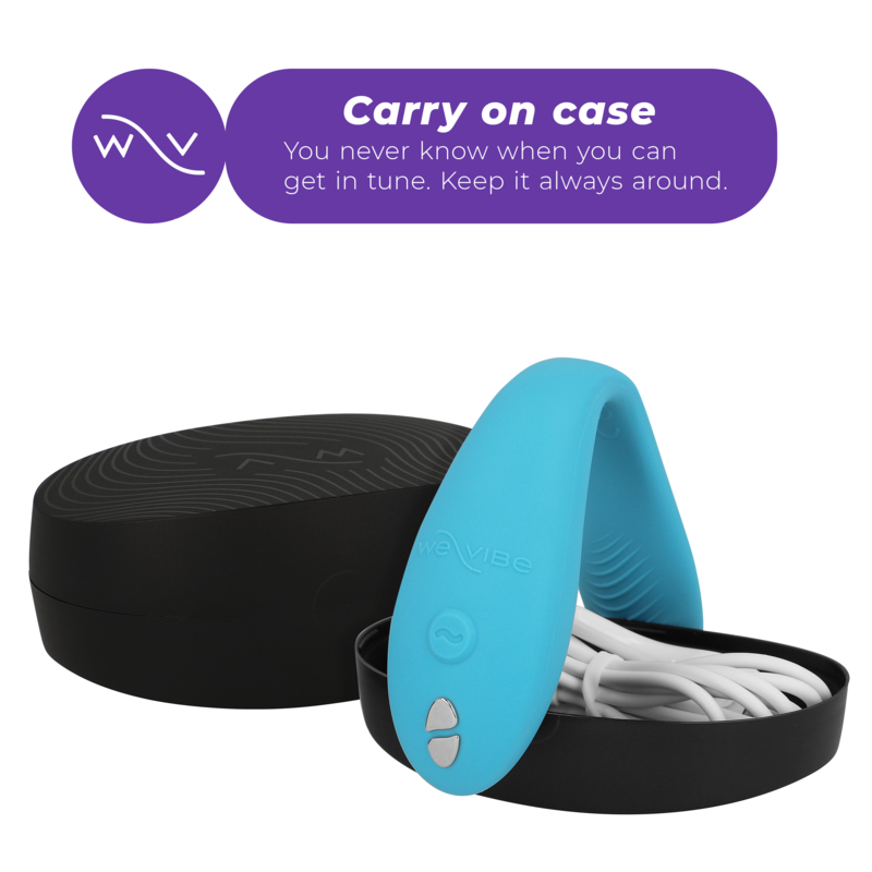 WE-VIBE - SYNC GO DUAL STIMULATOR TURQUOISE - Amore24