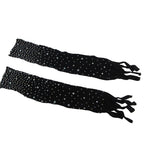 SUBBLIME - 952174 FISHNET BODYSTOCKING WITH GLOVES AND DIAMONDS BLACK ONE SIZE - Amore24