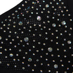 SUBBLIME - 952174 FISHNET BODYSTOCKING WITH GLOVES AND DIAMONDS BLACK ONE SIZE - Amore24