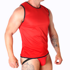 MACHO - RED T-SHIRT L/XL - Amore24