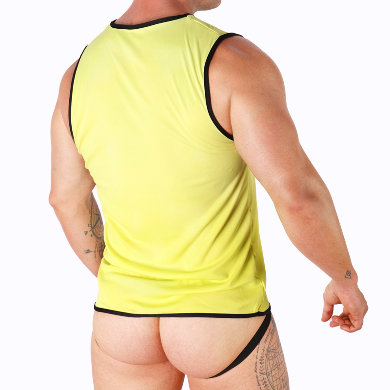 MACHO - YELLOW T-SHIRT L/XL - Amore24