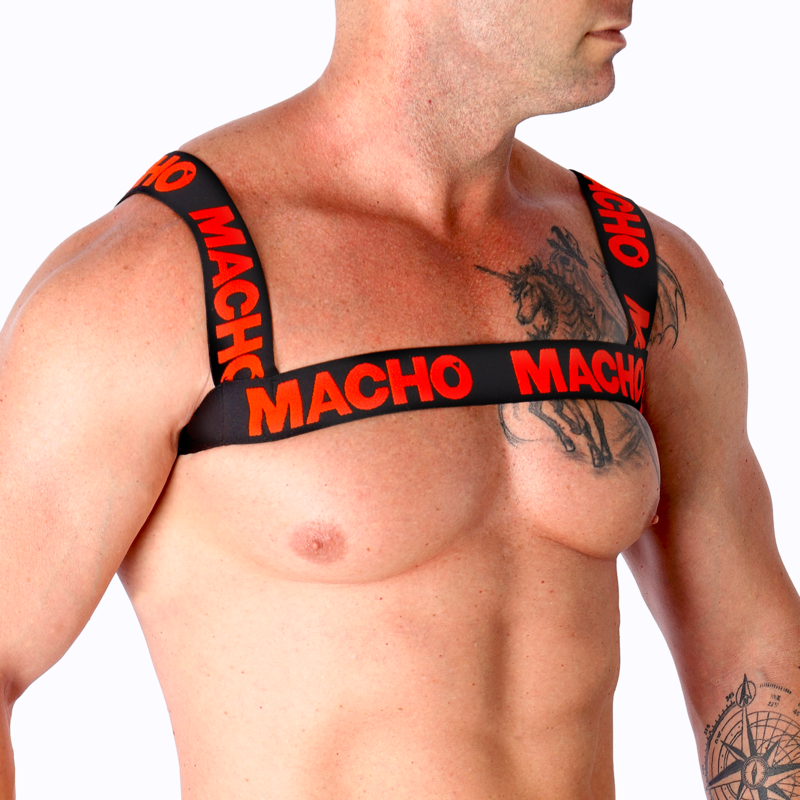 MACHO - DOUBLE RED HARNESS - Amore24