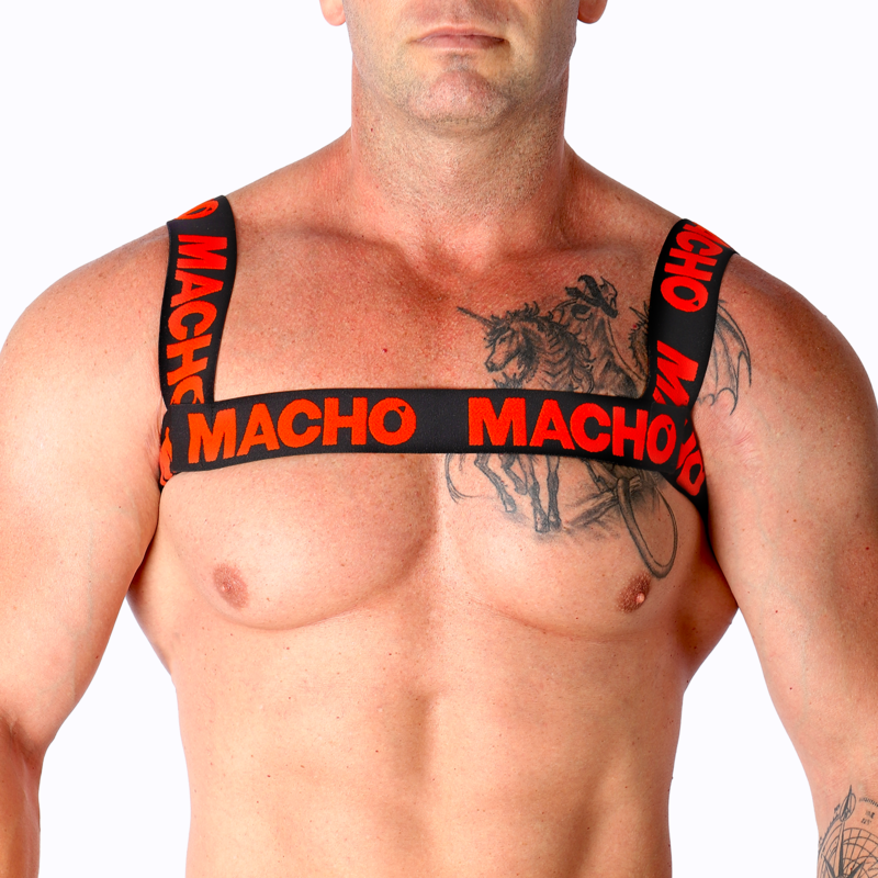 MACHO - DOUBLE RED HARNESS - Amore24
