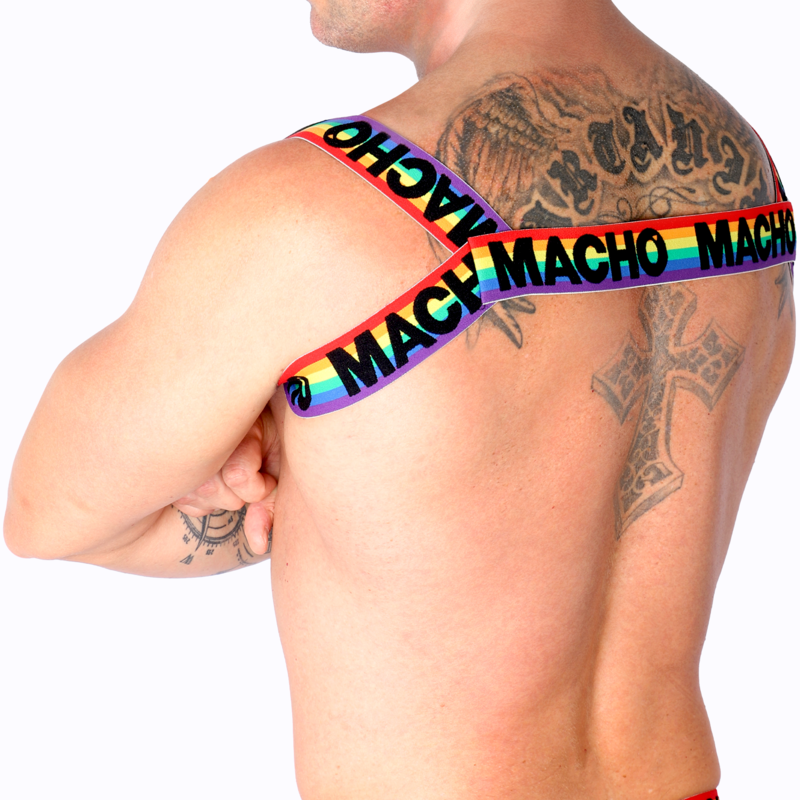 MACHO - ROMAN HARNESS PRIDE L/XL - Amore24