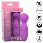 CALEXOTICS - FIRST TIME RECHARGEABLE MASSAGER 10 VIBRATIONS PURPLE - Amore24