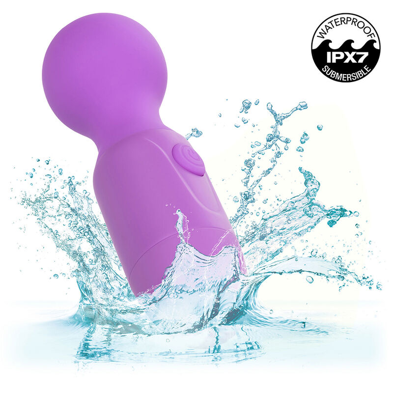 CALEXOTICS - FIRST TIME RECHARGEABLE MASSAGER 10 VIBRATIONS PURPLE - Amore24