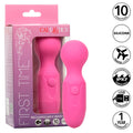 CALEXOTICS - FIRST TIME RECHARGEABLE MASSAGER 10 VIBRATIONS PINK - Amore24