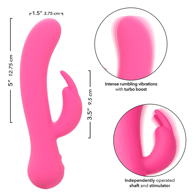 CALEXOTICS - FIRST TIME VIBRATOR RABBIT RECHARGEABLE PINK - Amore24