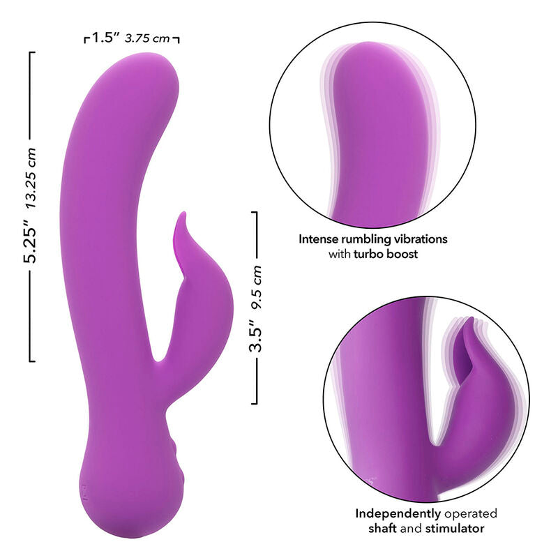 CALEXOTICS - FIRST TIME VIBRATOR PLEASER RECHARGEABLE PURPLE - Amore24