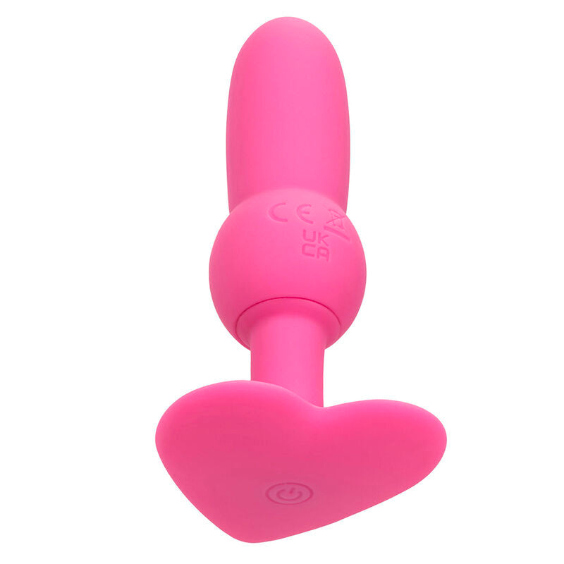 CALEXOTICS - FIRST TIME ANAL PLUG BEADED PROBE 10 VIBRATIONS PINK - Amore24