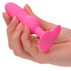 CALEXOTICS - FIRST TIME ANAL PLUG BEADED PROBE 10 VIBRATIONS PINK - Amore24