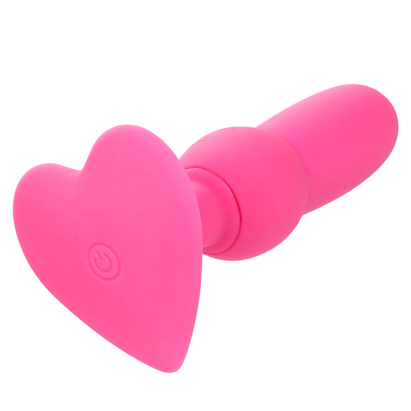 CALEXOTICS - FIRST TIME ANAL PLUG BEADED PROBE 10 VIBRATIONS PINK - Amore24
