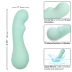 CALEXOTICS - PACIFICA BORA BORA ESTIMULATOR G SPOT 10 VIBRATIONS AQUA - Amore24