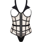 LIVCO CORSETTI FASHION - LAURA LC 20215 CORSET + THONG L/XL - Amore24