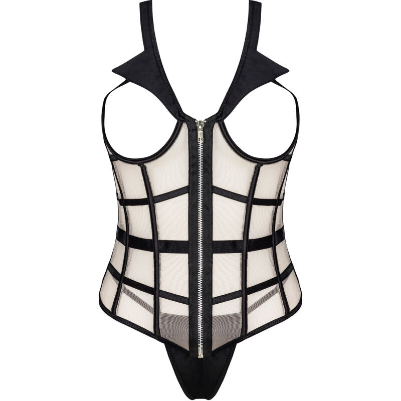LIVCO CORSETTI FASHION - LAURA LC 20215 CORSET + THONG L/XL - Amore24