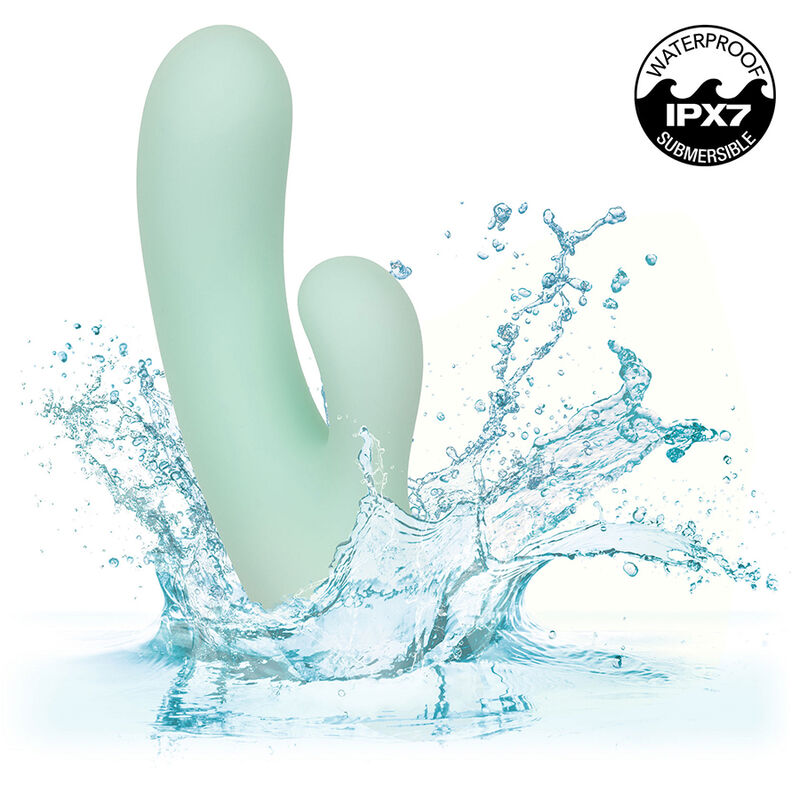 CALEXOTICS - PACIFICA FIJI VIBRATOR & ESTIMULATOR G SPOT 10 VIBRATIONS AQUA - Amore24