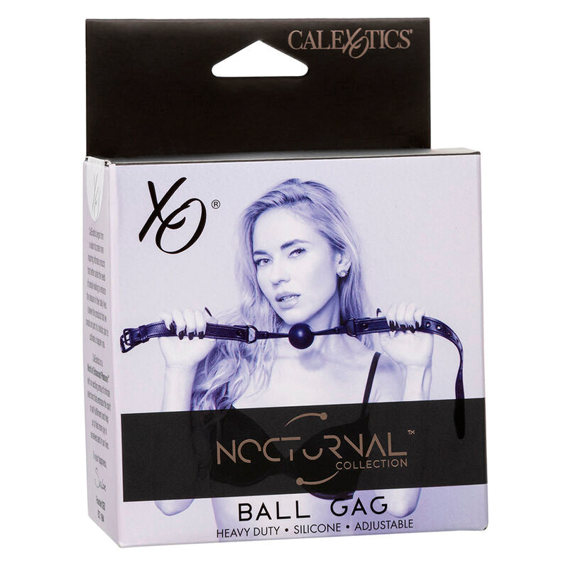 CALEXOTICS - NOCTURNAL BALL GAG SILICONE BLACK - Amore24