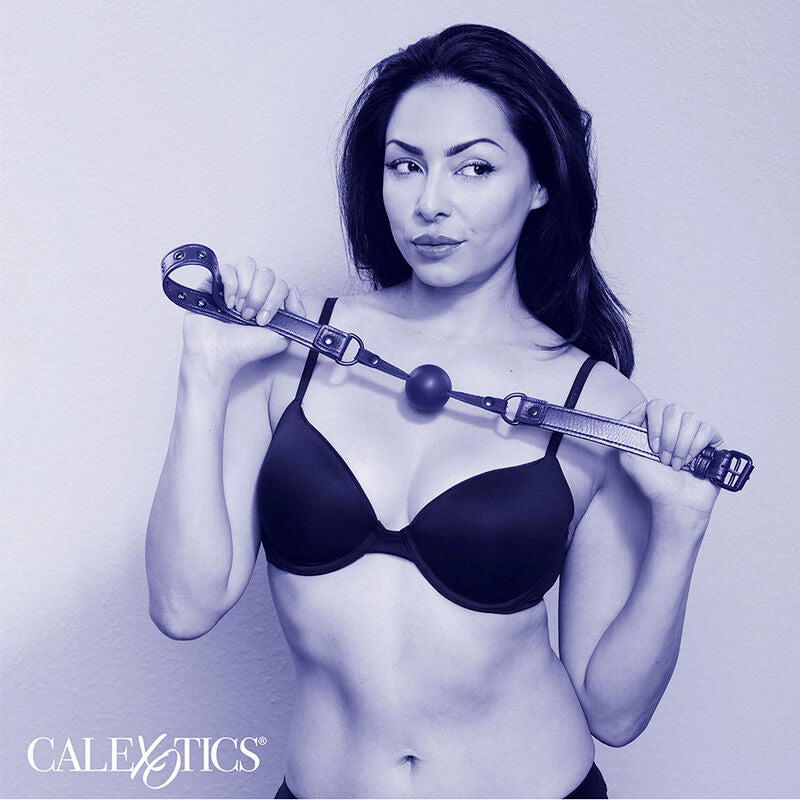 CALEXOTICS - NOCTURNAL BALL GAG SILICONE BLACK - Amore24