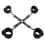 CALEXOTICS - NOCTURNAL HOG TIE CONNECTOR CUERO AJUSTABLE BLACK - Amore24