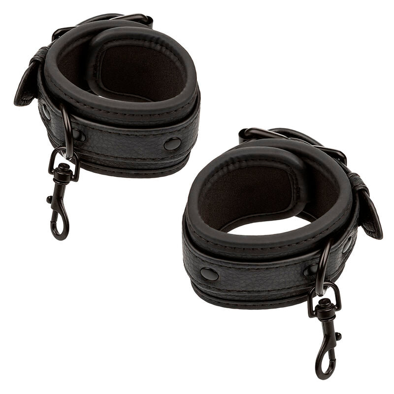 CALEXOTICS - NOCTURNAL HOG TIE CONNECTOR CUERO AJUSTABLE BLACK - Amore24