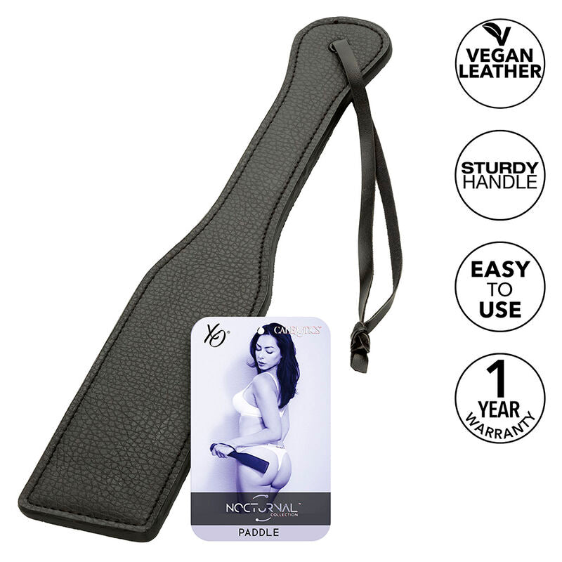 CALEXOTICS - NOCTURNAL PADDLE LEATHER BLACK - Amore24