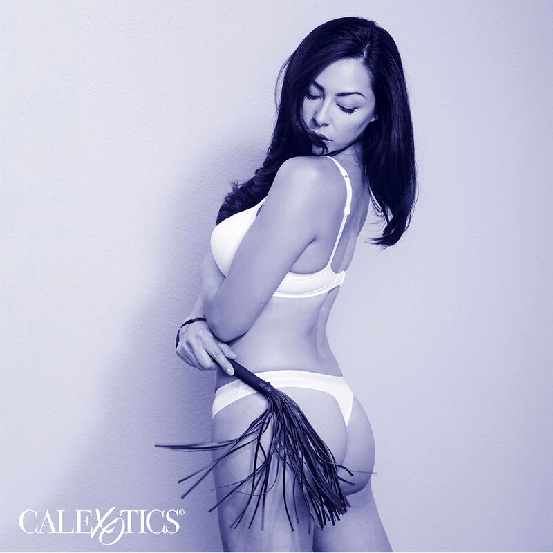 CALEXOTICS - NOCTURNAL FLOGGER LEATHER BLACK - Amore24