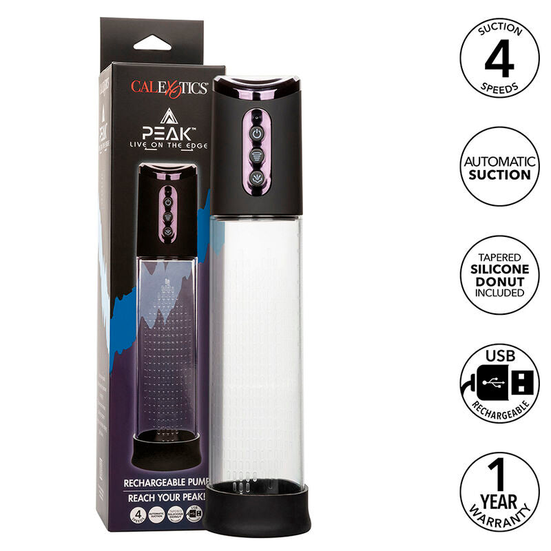 CALEXOTICS - PEAK SUCTION PUMP 4 SPEEDS BLACK - Amore24