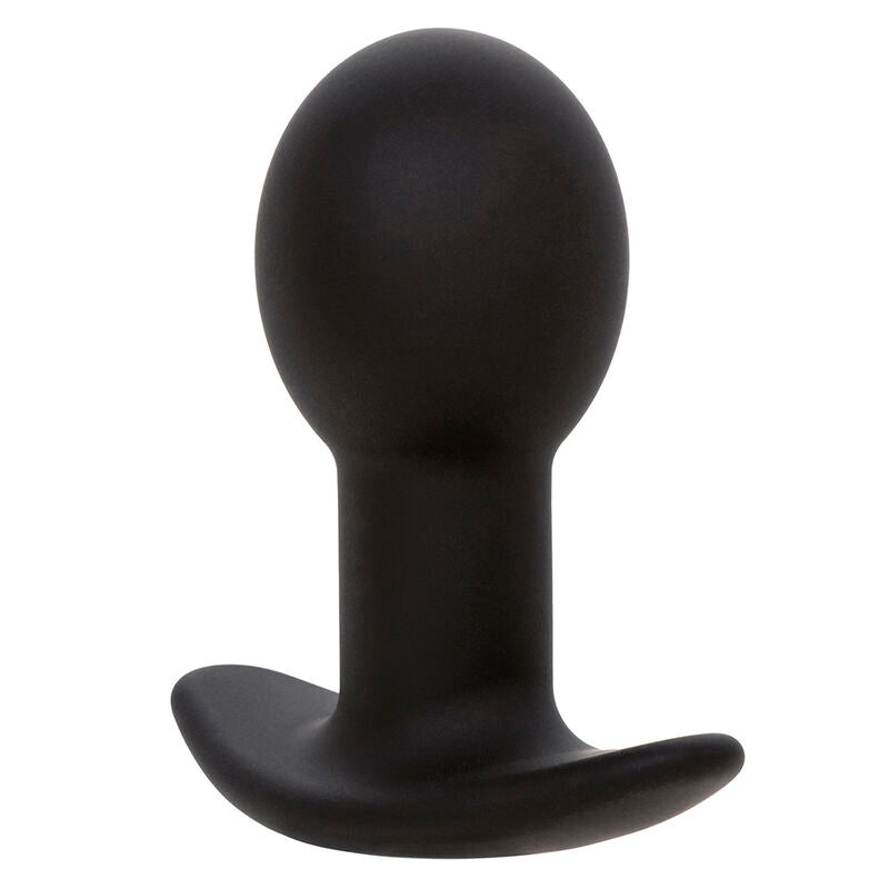 CALEXOTICS - ROCK BOTTOM ANAL PLUG 10 VIBRATIONS SILICONE BLACK - Amore24