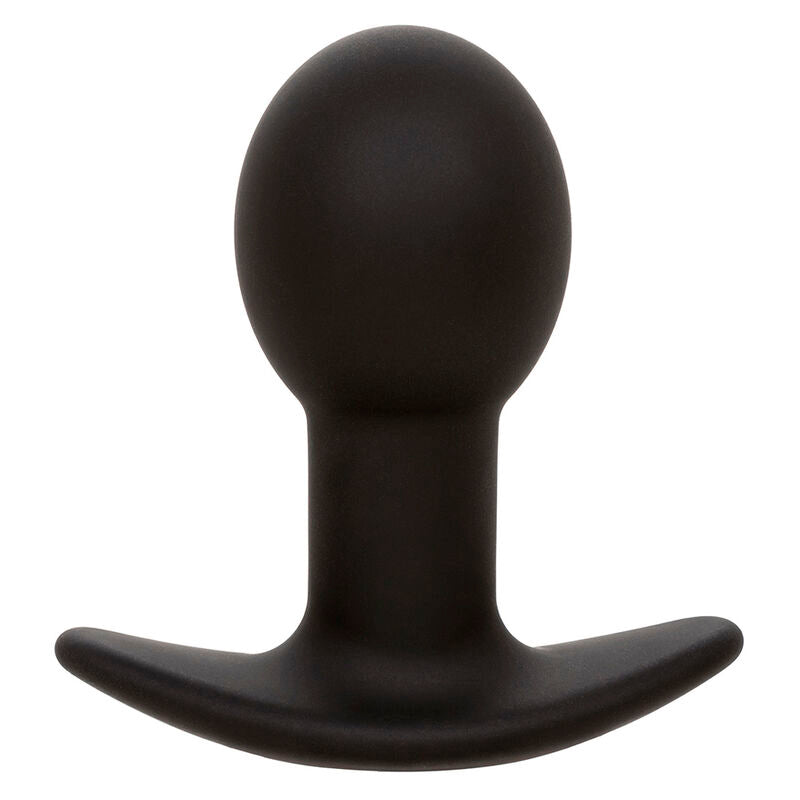 CALEXOTICS - ROCK BOTTOM ANAL PLUG 10 VIBRATIONS SILICONE BLACK - Amore24