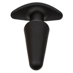 CALEXOTICS - ROCK BOTTOM TAPERED ANAL PLUG 10 VIBRACIONES SILICONE BLACK - Amore24