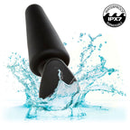 CALEXOTICS - ROCK BOTTOM TAPERED ANAL PLUG 10 VIBRACIONES SILICONE BLACK - Amore24