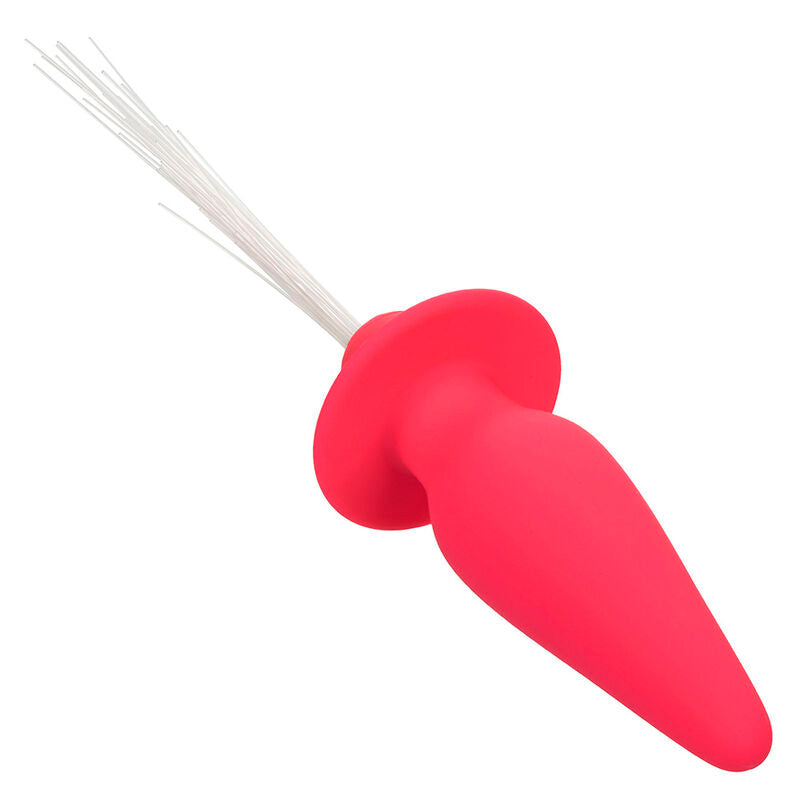 CALEXOTICS - SOUTHERN LIGHTS LIGHT UP ANAL PLUG 10 VIBRATIONS SILICONE PINK - Amore24