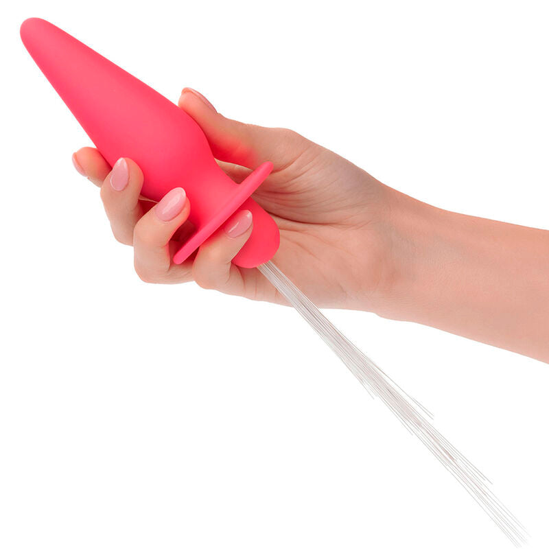 CALEXOTICS - SOUTHERN LIGHTS LIGHT UP ANAL PLUG 10 VIBRATIONS SILICONE PINK - Amore24