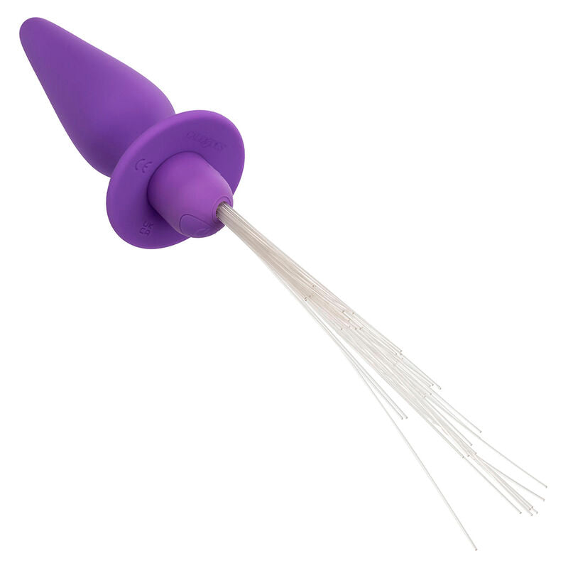 CALEXOTICS - SOUTHERN LIGHTS LIGHT UP ANAL PLUG 10 VIBRATIONS SILICONE PURPLE - Amore24