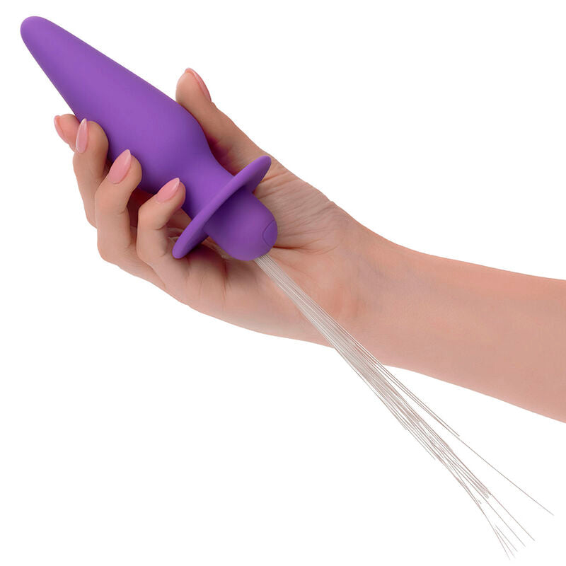 CALEXOTICS - SOUTHERN LIGHTS LIGHT UP ANAL PLUG 10 VIBRATIONS SILICONE PURPLE - Amore24