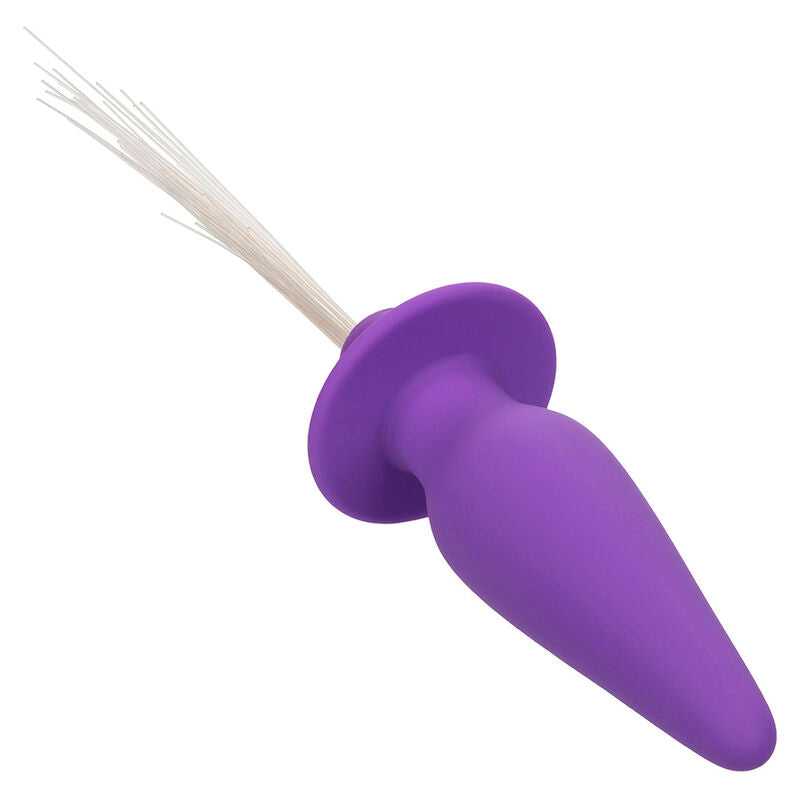 CALEXOTICS - SOUTHERN LIGHTS LIGHT UP ANAL PLUG 10 VIBRATIONS SILICONE PURPLE - Amore24