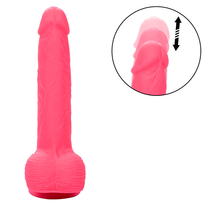 CALEXOTICS - STUDS REALISTIC VIBRATOR 10 VIBRATIONS PINK - Amore24