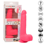 CALEXOTICS - STUDS REALISTIC VIBRATOR 10 VIBRATIONS PINK - Amore24